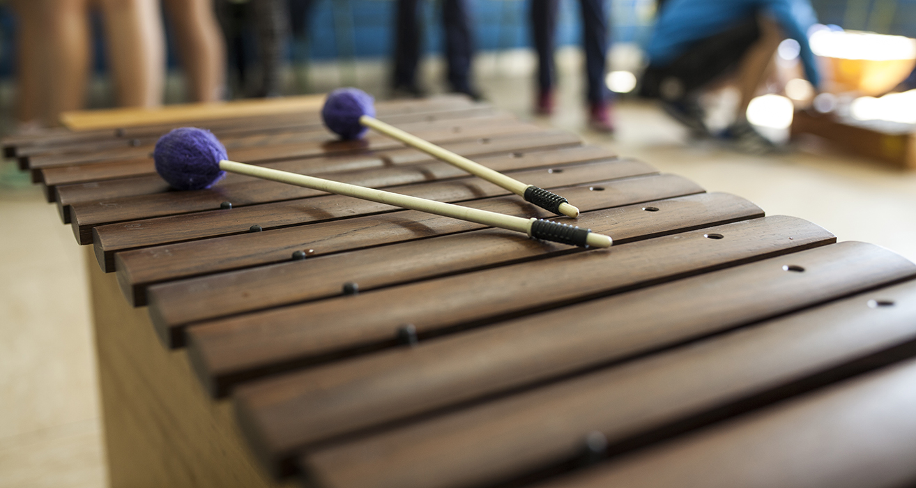 Un xylophone