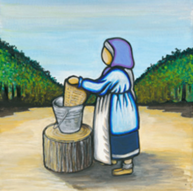 An by illustration by Bruce K. Beardy, a First Nation member of the College, depicts the Ethical Standard of Care.