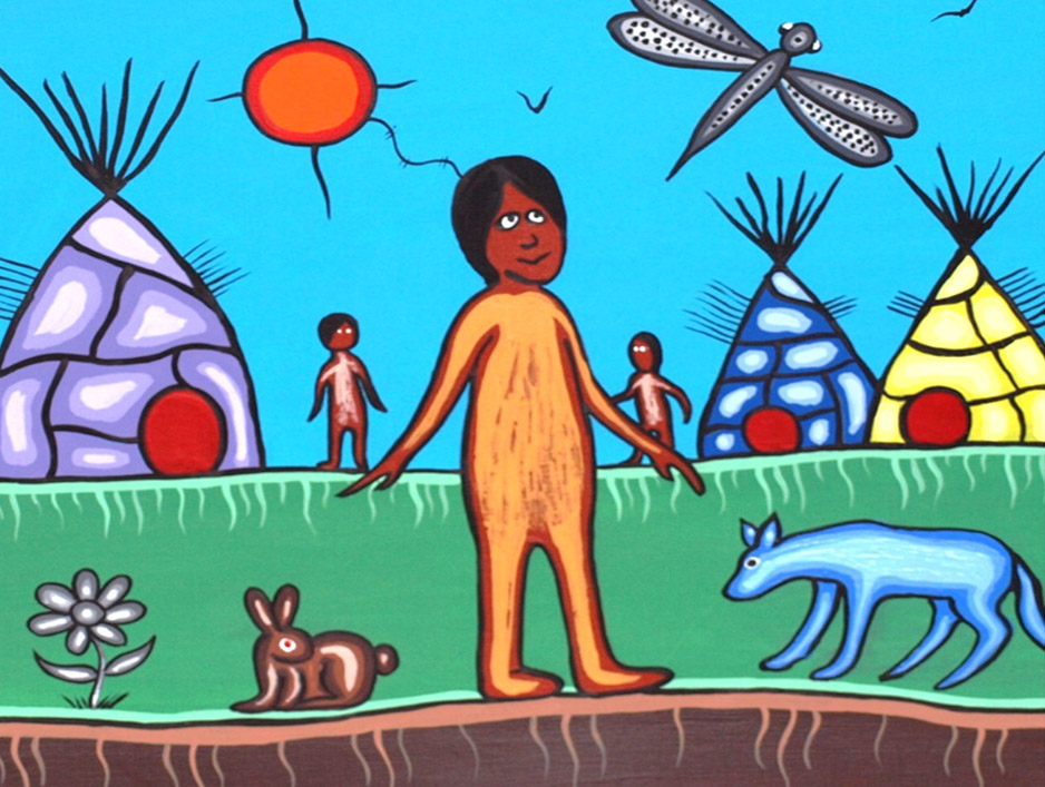 An by illustration by Bruce K. Beardy, a First Nation member of the College, depicts the Vision of the Learner.